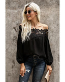 Azura Exchange Lace Off The Shoulder Top - L