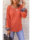 Azura Exchange Eyelet Thermal Knit Top - XL