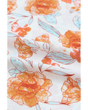 Azura Exchange Floral Print Dolman Blouse - M