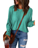 Azura Exchange Patchwork Long Sleeve Top - XL