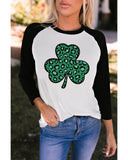 Azura Exchange Leopard Spotted St Patricks Day T-Shirt - M