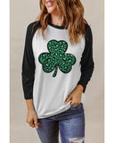 Azura Exchange Leopard Spotted St Patricks Day T-Shirt - M