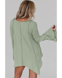 Azura Exchange Expose Seam Bell Sleeve Top - M