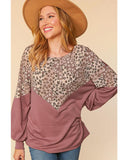 Azura Exchange Animal Print Patchwork Top - XL