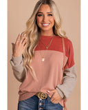 Azura Exchange Long Sleeve Ribbed Loose Top - L