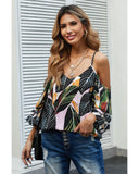 Azura Exchange Cold Shoulder Blouse - 2XL