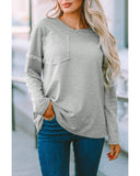 Azura Exchange Oversized Drop Sleeve Top - L