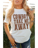 Azura Exchange Cowboy Take Me Away T-Shirt - L