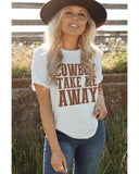 Azura Exchange Cowboy Take Me Away T-Shirt - L