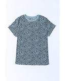 Azura Exchange Cheetah Print Short Sleeve T Shirt - XL