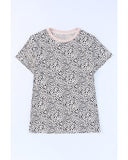 Azura Exchange Cheetah Print Short Sleeve T Shirt - 2XL