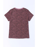 Azura Exchange Cheetah Print Short Sleeve T-Shirt - L