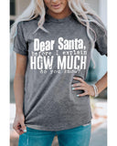 Azura Exchange Christmas Funny Saying Print T-Shirt - XL