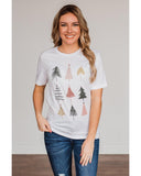 Azura Exchange Christmas Tree Graphic Tee - S