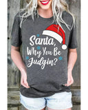 Azura Exchange Santa Hat Snowflake Tee - 2XL