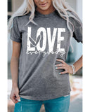 Azura Exchange LOVE everybody Graphic T-shirt - 2XL