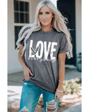 Azura Exchange LOVE everybody Graphic T-shirt - 2XL