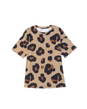 Azura Exchange Leopard Print Loose T-Shirt - L