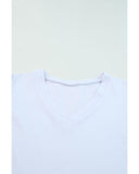 Azura Exchange V-Neck Puff Sleeve T-Shirt - XL