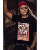 Azura Exchange LONG LIVE Cowgirls Graphic Print T-Shirt - L