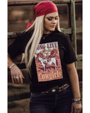 Azura Exchange LONG LIVE Cowgirls Graphic Print T-Shirt - L