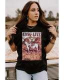 Azura Exchange LONG LIVE Cowgirls Graphic Print T-Shirt - L