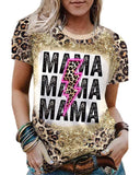 Azura Exchange Lightning Graphic Leopard Dyed T Shirt - L