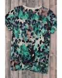 Azura Exchange Leopard Print Graphic T-Shirt - L