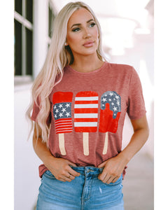 Azura Exchange Patriotic Popsicles Tee - M