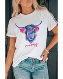 Azura Exchange Highland Heifer Moody Graphic T-shirt - M