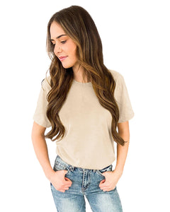 Azura Exchange Solid Color Crew Neck Tee - S