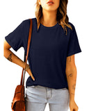 Azura Exchange Modern Crew Neck Tee - L