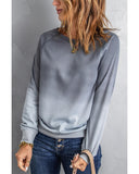 Azura Exchange Ombre Crewneck Long Sleeve Sweatshirt - S