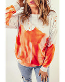 Azura Exchange Oversized Tie-dye Print Sweatshirt - M