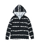 Azura Exchange Drawstring Button Long Sleeve Hoodie - M