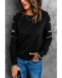 Azura Exchange Black Sweatshirt - L