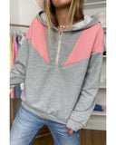 Azura Exchange Colorblock Pullover Hoodie - L