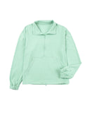 Azura Exchange Front Zip Pocket Sweatshirt - L