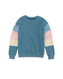 Azura Exchange Long Sleeve Colorblock Sweatshirt - 2XL