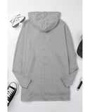 Azura Exchange Relaxed Drawstring Hooded Sweater - M