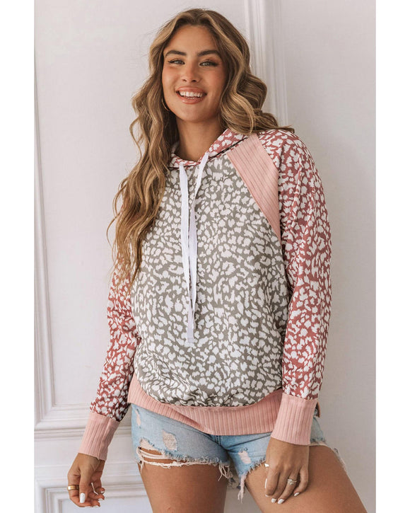 Azura Exchange Leopard Hooded Sweatshirt - 2XL