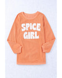 Azura Exchange Corded Spicy Girl Graphic Sweatshirt - L