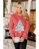 Azura Exchange Leopard Print Pullover Sweatshirt - XL