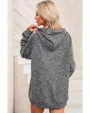 Azura Exchange Mineral Wash Kangaroo Pocket Hoodie - M