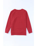 Azura Exchange Round Neck Raglan Sleeve Sweatshirt - S