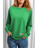 Azura Exchange Round Neck Raglan Sleeve Sweatshirt - M