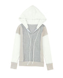 Azura Exchange Patchwork Knit Hoodie - XL