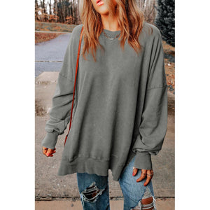 Azura Exchange Oversized Drop Shoulder Sweatshirt - S