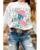 Azura Exchange LONG LIVE COWBOY WILD WEST Sweatshirt - S