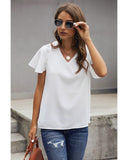 Azura Exchange Classic V Neck Tee - S